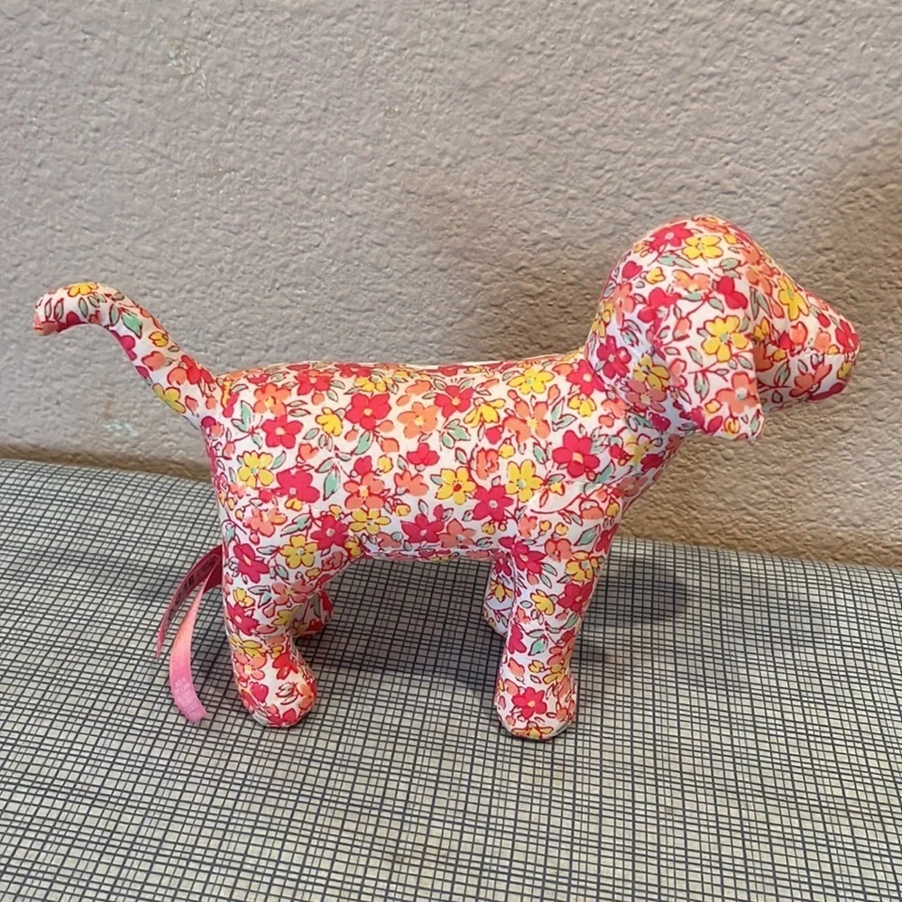Victorias Secret PINK Floral Dream Mascot Stuffed dog - Picture 5 of 8